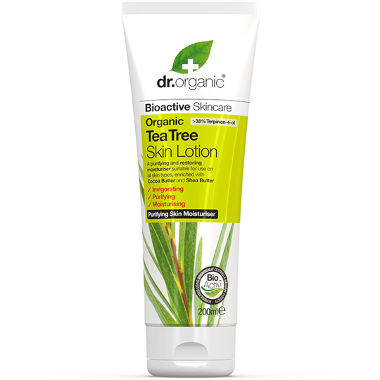 Dr.Organic Hudlotion Tea Tree 200 ml