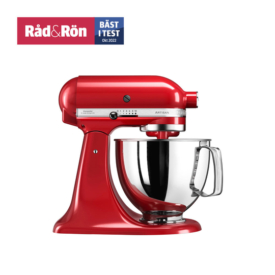 KitchenAid - KitchenAid Artisan Köksmaskin 5KSM125 4,8 L Röd
