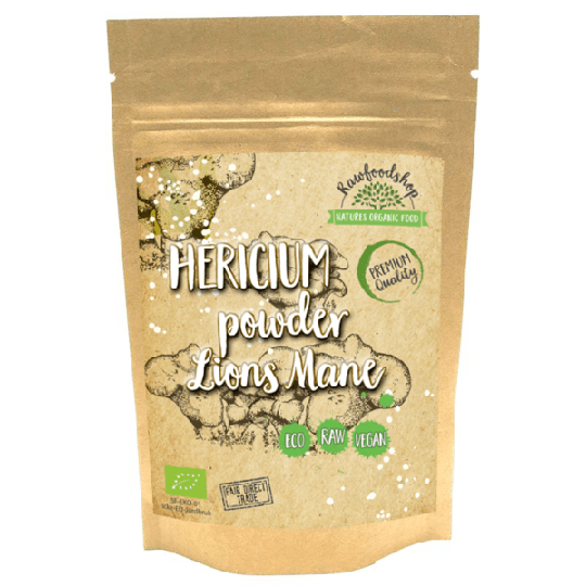 Rawfoodshop Hericium Pulver/ Lions Mane 100 g