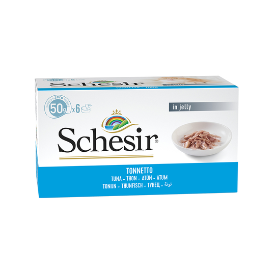Schesir Small i gelé 12 x 50 g - Tonfisk