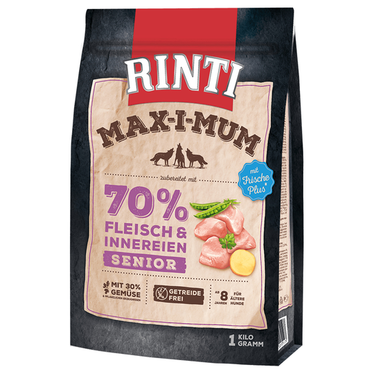 RINTI Max-i-mum Senior Kyckling - Ekonomipack: 7 x 1 kg