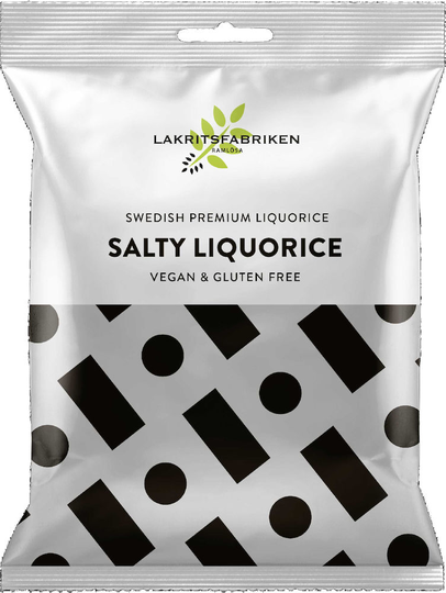 Lakritsfabriken Premium White Salty 100g