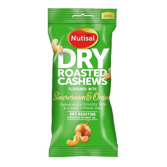 Nutisal Cashew Sourcream & Onion - 60 g