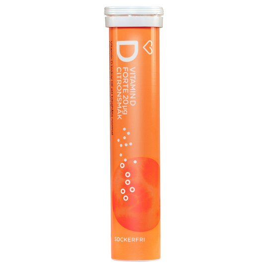 Hjärtats Vitamin D Forte 20μg Brustablett 20st