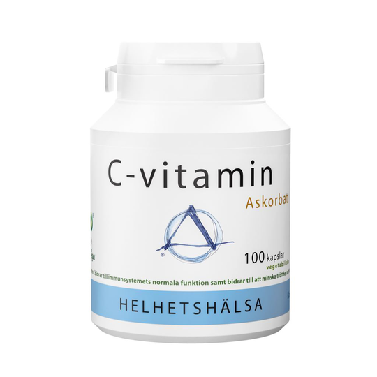 Helhetshälsa C-vitamin Askorbat 100 kapslar