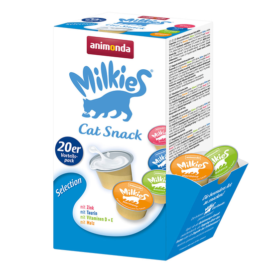 Blandpack Animonda Milkies Selection - 60 x 15 g Beauty, Active, Balance & Harmony