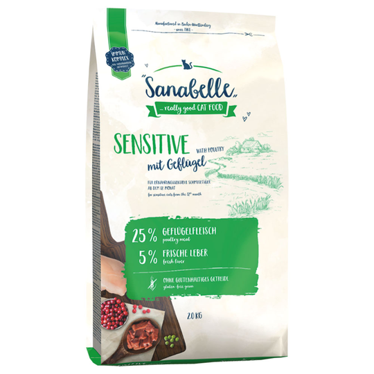 Sanabelle Sensitive with Poultry - 2 kg