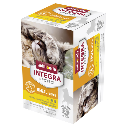 Animonda Integra Protect Adult Renal 6 x 100 g portionsform - Kyckling