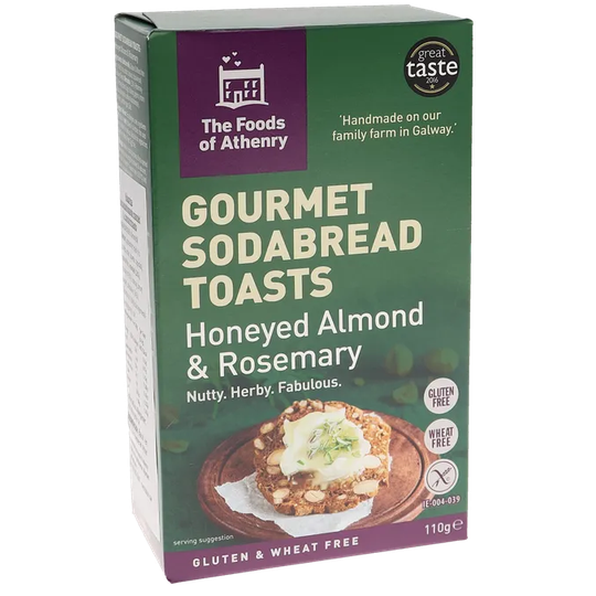 The Foods of Athenry Glutenfria Toasts Mandel & Rosmarin