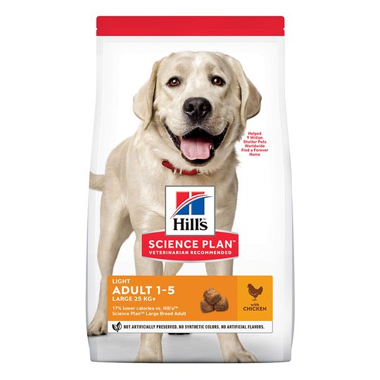 Hill's Science Plan Adult Light Large Breed Chicken 14 kg
