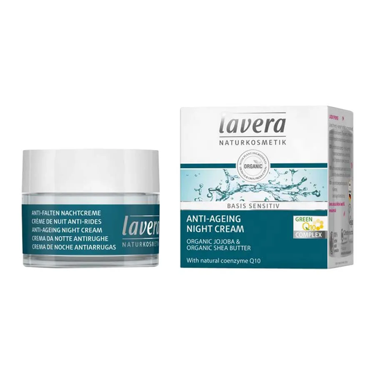 Lavera Basis Sensitiv Anti-Ageing Night Cream, 50ml
