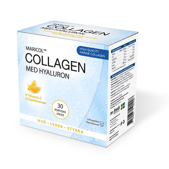 Re-fresh Superfood Collagen Hyaluron +C Box 30 sticks