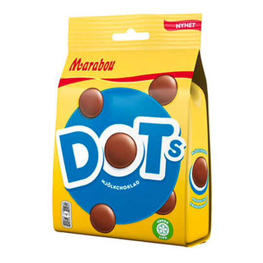 Marabou Dot's - 140 gram
