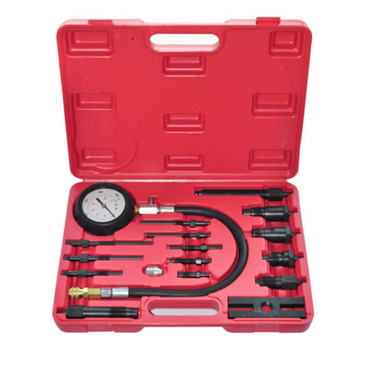 vidaXL Kompressionstest kit för dieselmotor 17 delar