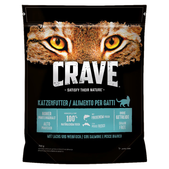 Crave Adult Salmon & White Fish - Ekonomipack: 5 x 750 g