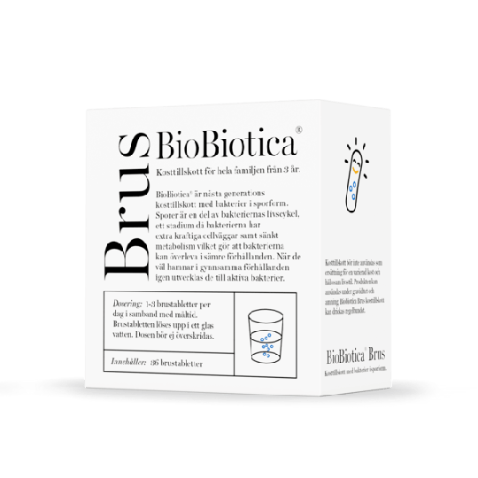 BioBiotica Brus 36 brustabletter
