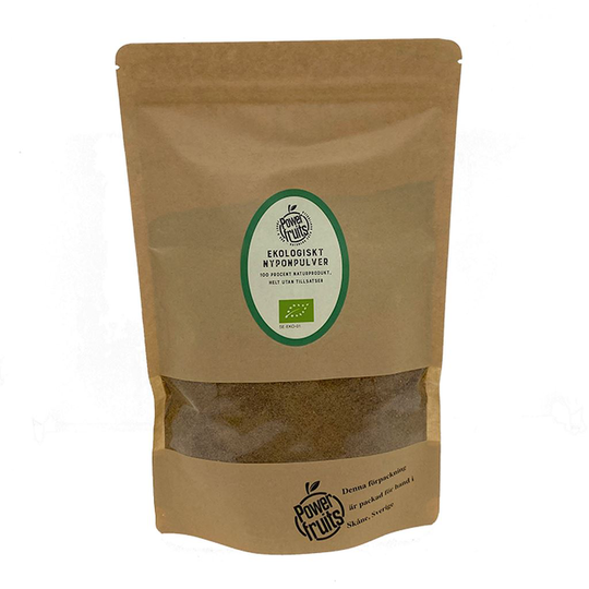 Powerfruits Nyponpulver Eko Raw 500 g