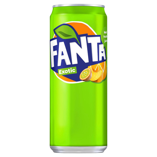 Läsk, Fanta Exotic 33 cl