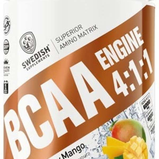 Swedish Supplements BCAA Engine 4:1:1 400 g Crazy Mango