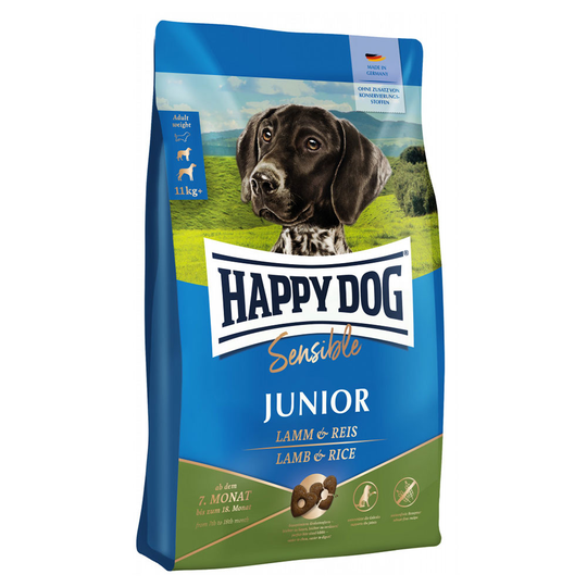 Happy Dog Supreme Sensible Junior Lamb & Rice - 10 kg