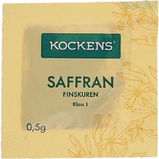 Kockens 3 x Saffran