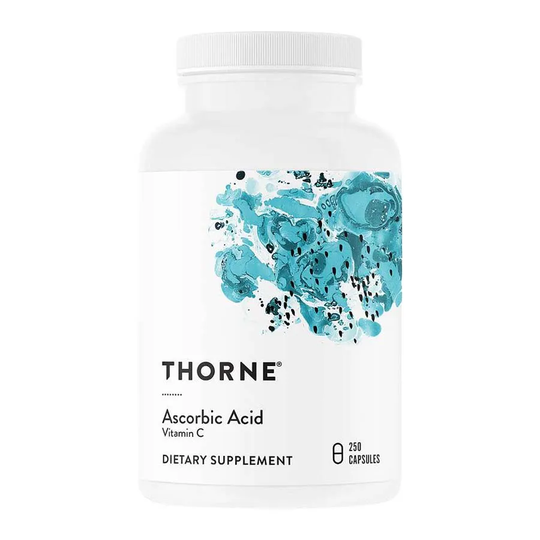 Thorne Research Ascorbic Acid 1g, 60 kapslar