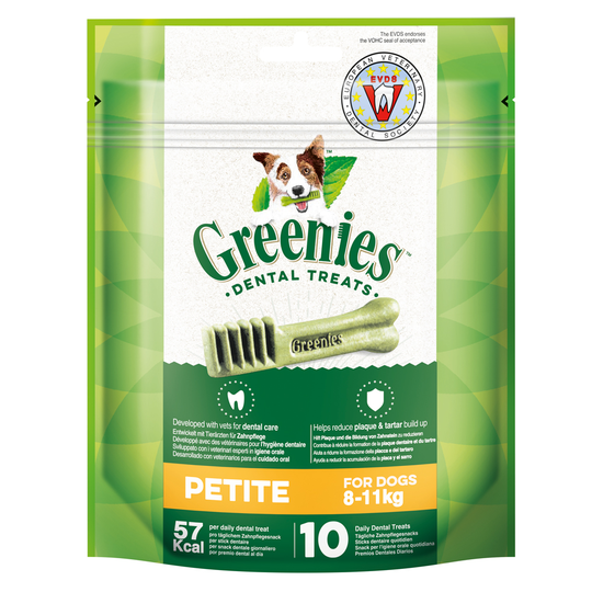 1 + 1 på köpet! 2 x 170 g Greenies tandvårdsgodis för hundar - Petite