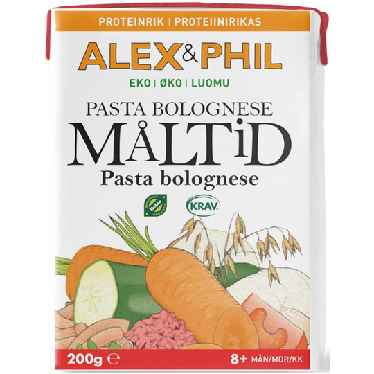 Alex & Phil Vår Pasta Bolognese Måltid 200 g