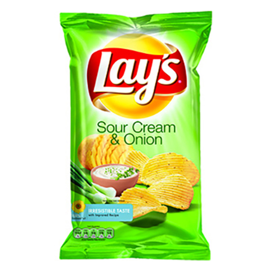 Lay's Sourcream & Onion Chips - 175 gram