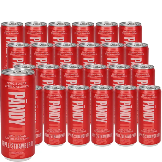 Pändy Funktionsdryck Äpple & Jordgubbar 24-pack