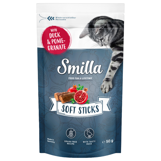 Smilla Soft Sticks 50 g - Lamm & fläderbär