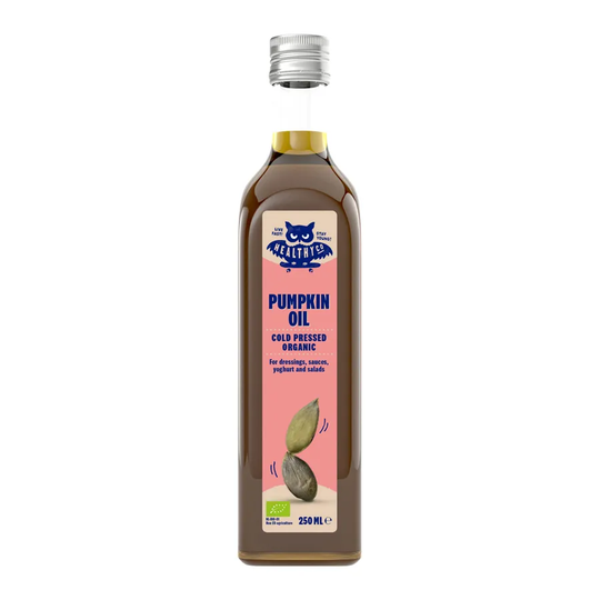 HealthyCo Pumpafröolja kallpressad, 250 ml ekologisk