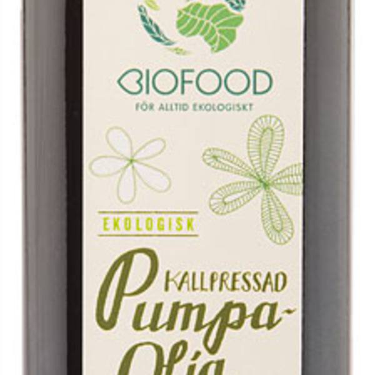Biofood Pumpafröolja Kallpressad 250 ml