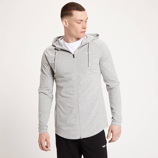 MP Form Zip Up Hoodie för män - Grå - XS