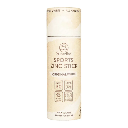Suntribe Natural Zinc Sun Stick SPF 30 Original White, 30g