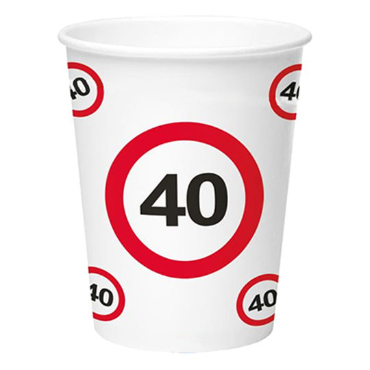 Pappersmuggar Trafikskylt - Trafikskylt 40
