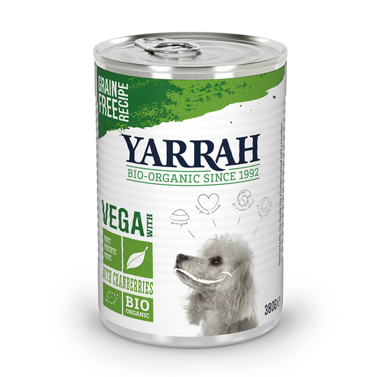 Yarrah Organic Chunks Vega - 6 x 380 g