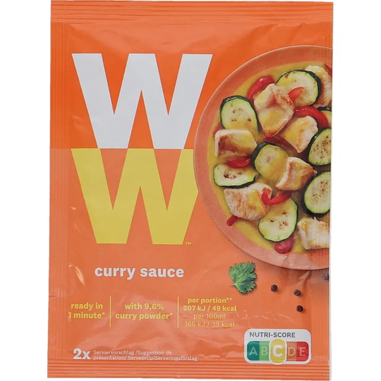 Weight Watchers 2 x Curry Sås
