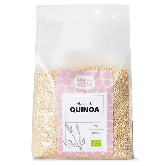 Happy Green Quinoa Vit, 1kg ekologisk