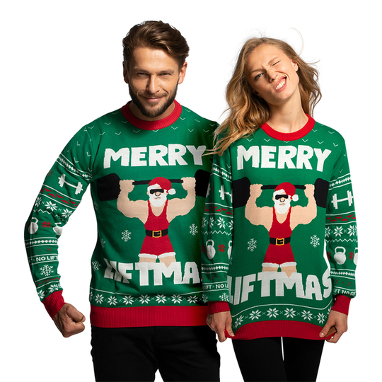 Merry Liftmas Jultröja - X-Small