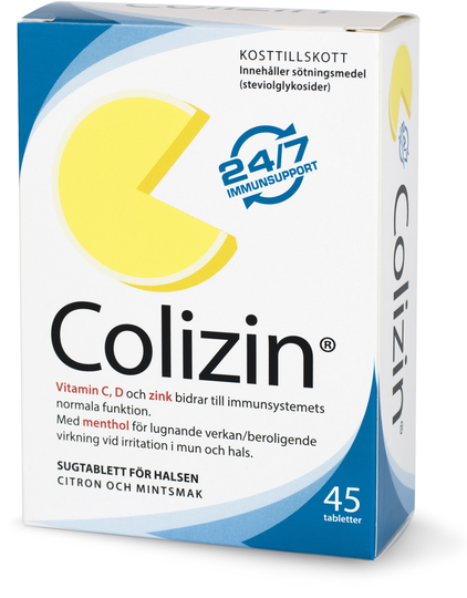 Colizin 45 tabletter