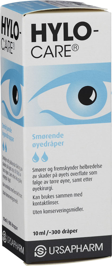 Hylo-Care Smörjande Ögondroppar 10 ml