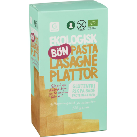Garant Eko Bönlasagneplattor 120 g