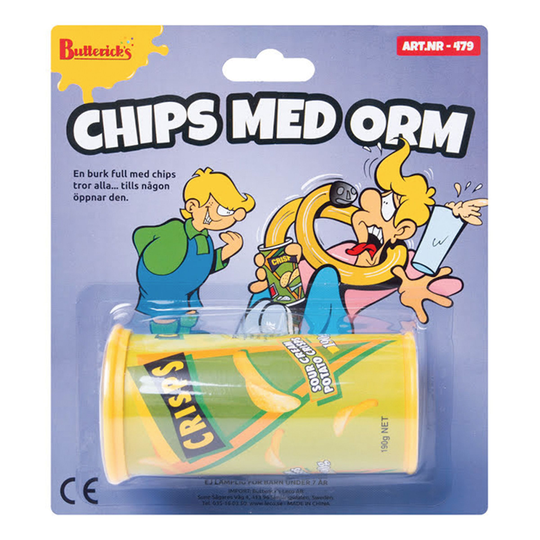Chipsorm Skämtartikel - 1-pack