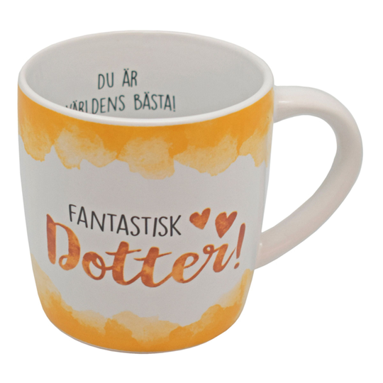 Mugg Fantastisk Dotter