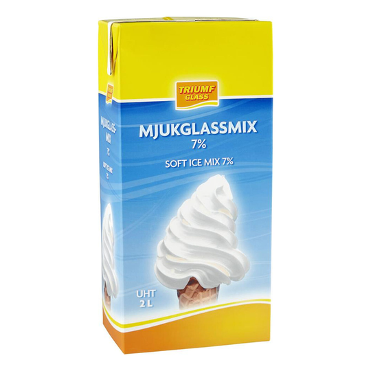 Triumf Mjukglassmix - 2 liter