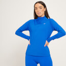 MP Women's Training Regular Fit 1/4 Zip − Blå - S
