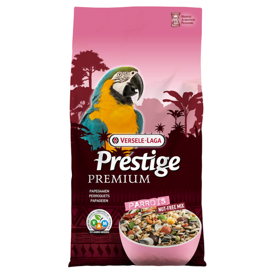 Versele-Laga Prestige Premium Parrots papegojfoder Ekonomipack: 2 x 10 kg