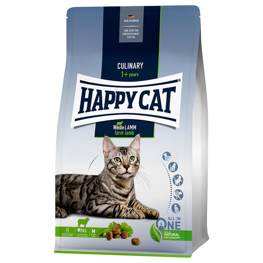 Happy Cat Culinary Adult Farm Lamb - Ekonomipack: 2 x 10 kg