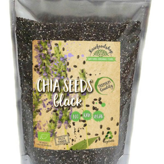 Rawfoodshop Chiafrön Svarta EKO 500 g